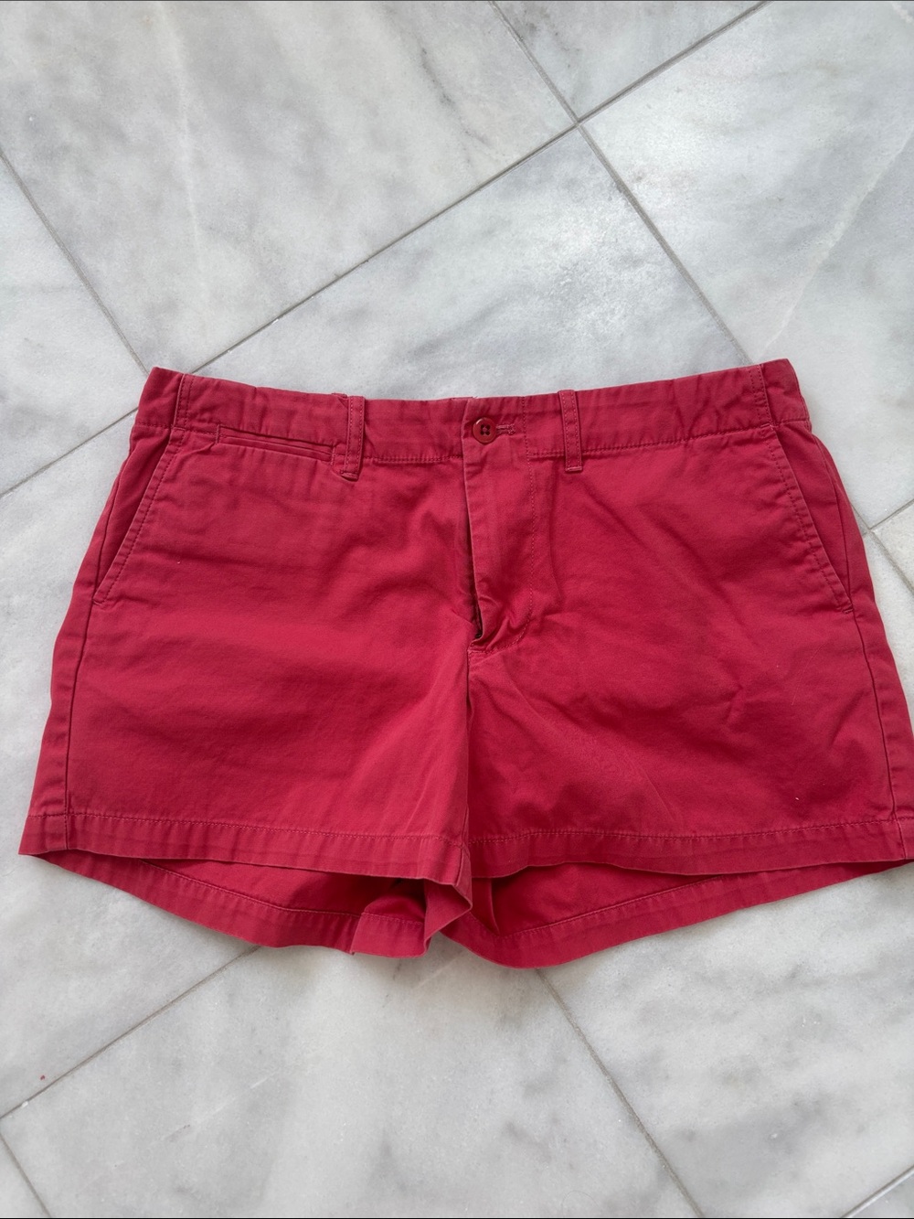 Ralph Lauren Sport 100% Cotton Classic Women's Nantucket Red Shorts Size 4
